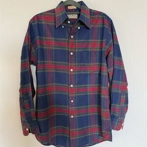 VINTAGE LL Bean Plaid shirt